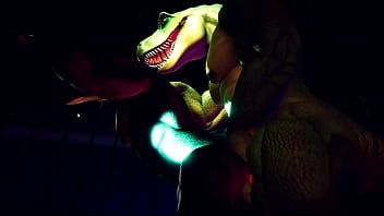 Play Animation dinosaurs sex club night cage gay