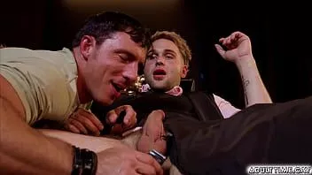 play Straight guy trent marx not only gets a haircut in a barbers shop, but his balls shaved and asshole fucked too! how reese rideout keeps his clients is no longer a secret!