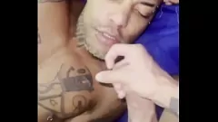 Play Young Blonde Gets Naughty with a Muscular Black Stud in the Park